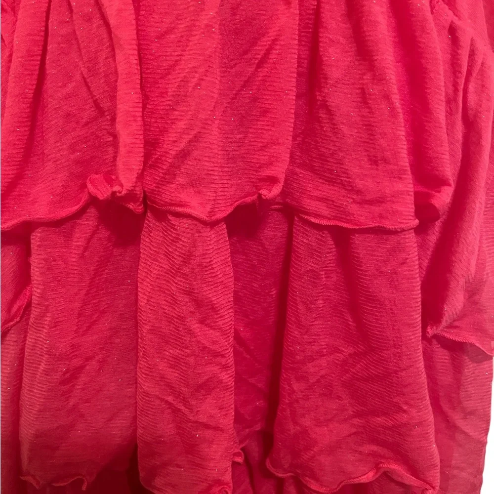 Victoria’s Secret Y2K Pink Layered Ruffle babydoll Sleep or dress Tank small
